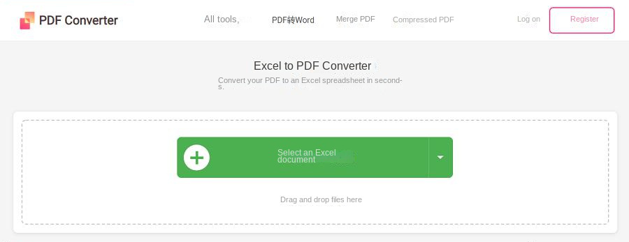 XLS إلى PDF أداة التحويل عبر الإنترنت