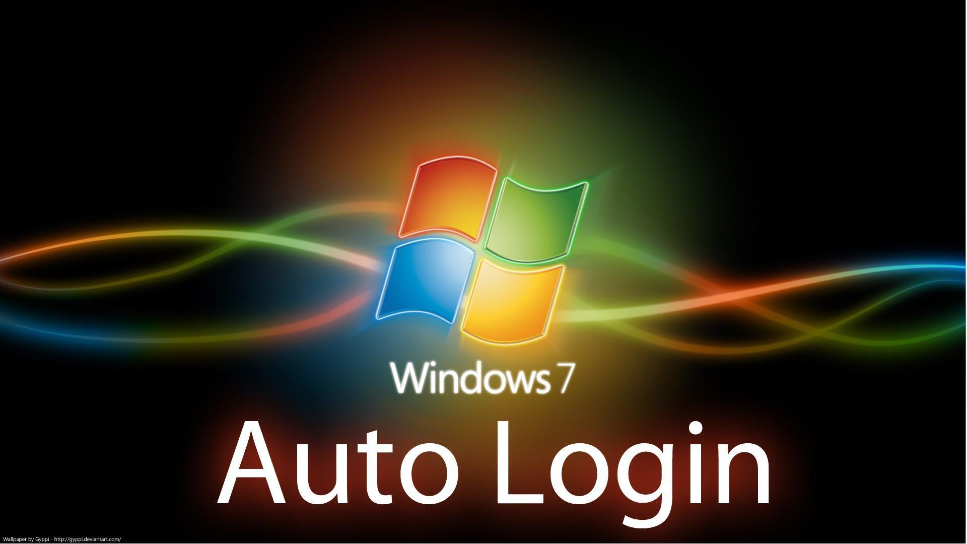 تسجيل الدخول التلقائي إلى Windows7