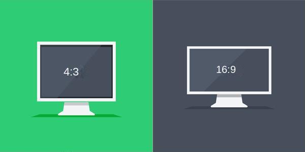 تنسيق 4: 3 وتنسيق 16: 9