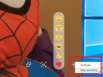 إيقاف التسجيل في سكايب
