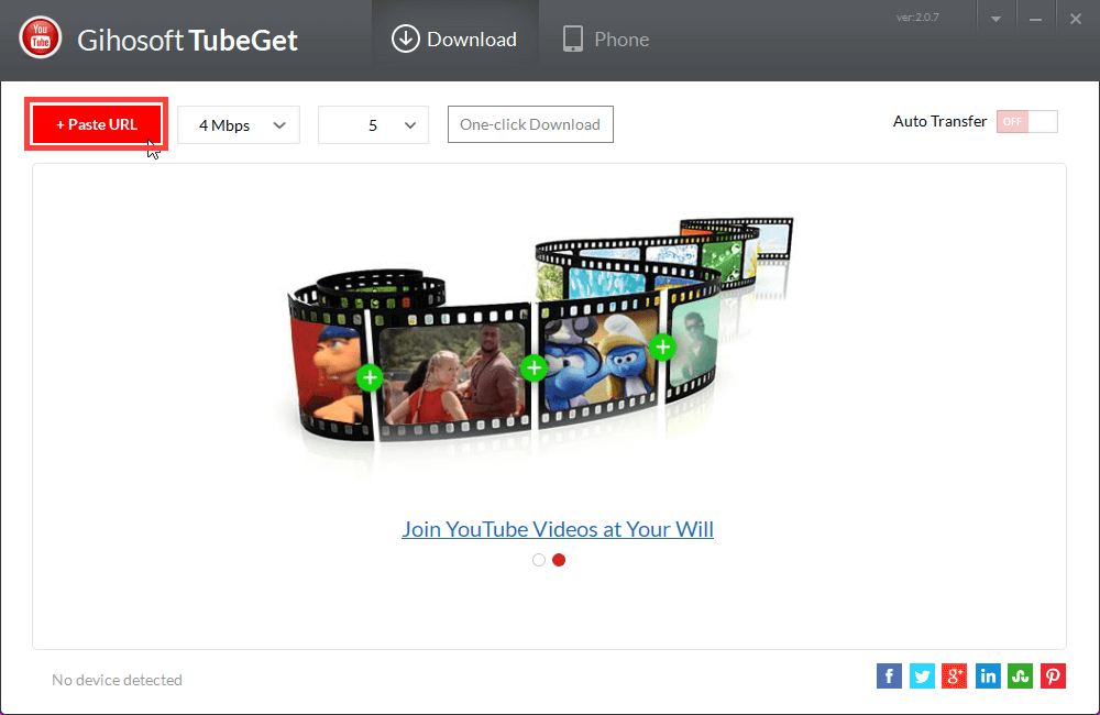 قم بتنزيل وتثبيت برنامج Gihosoft Tube وتعرف على كيفية تحويل فيديو اليوتيوب إلى flac وتحويل فيديو تويتر إلى gif