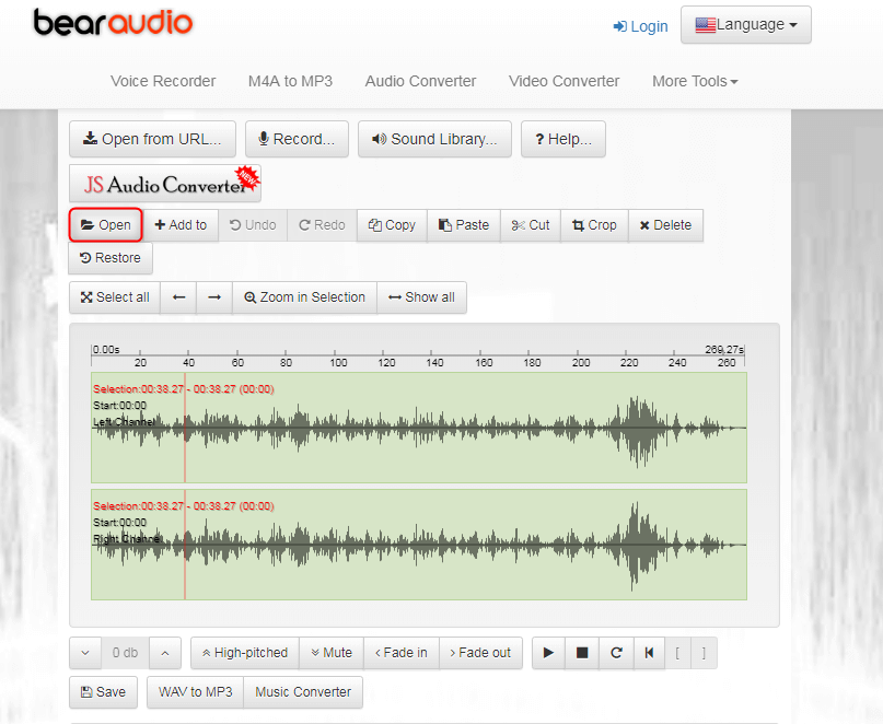 توصيل ملفات mp3