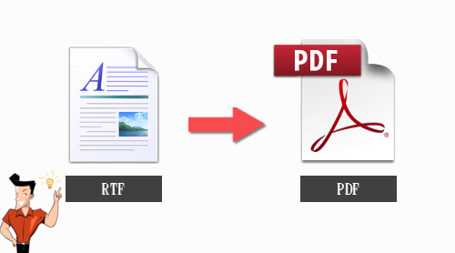 كيفية تحويل RTF إلى pdf