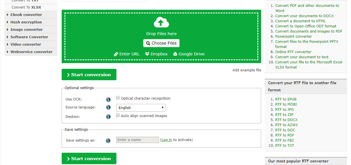 كيفية تحويل rtf إلى pdf عبر الإنترنت