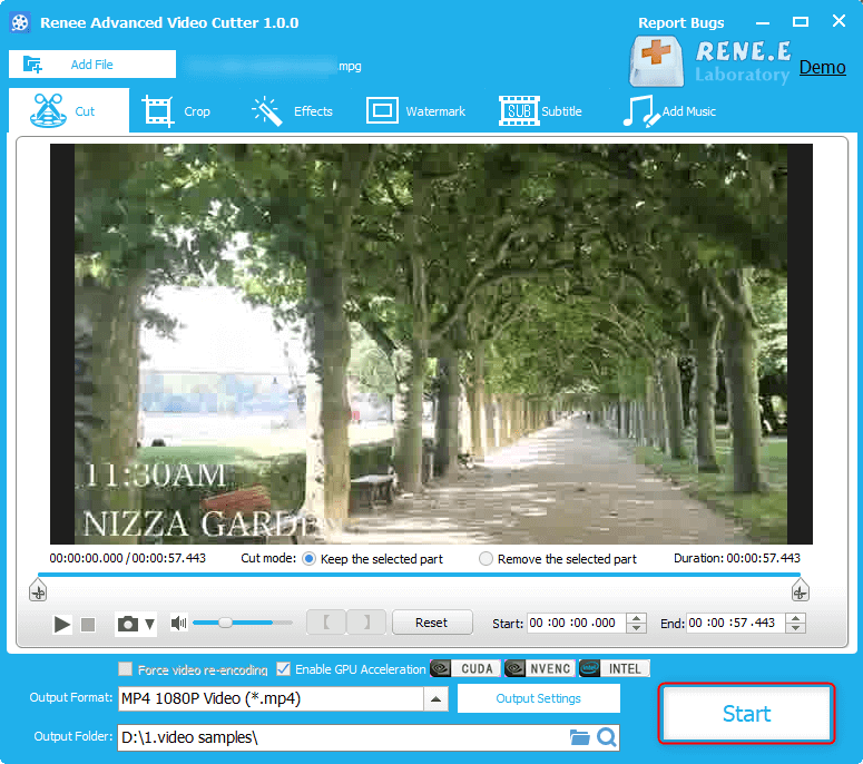 كيفية تحويل mpg و mpeg إلى mp4 باستخدام Renee Video Editor