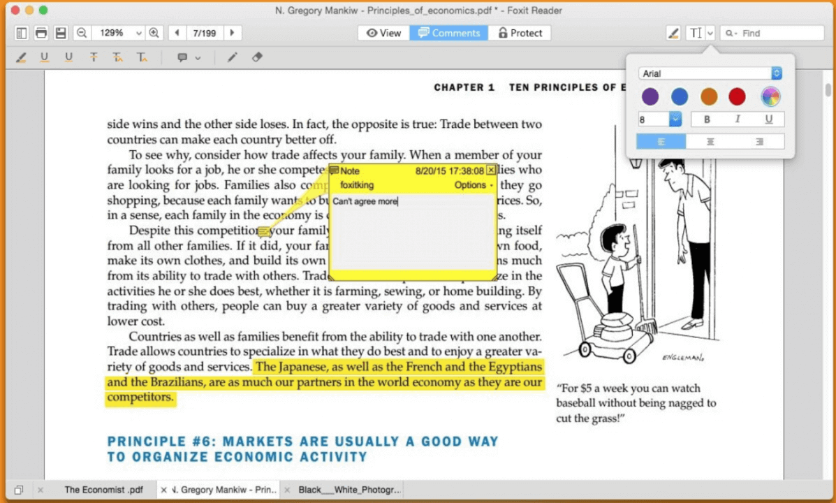 foxit pdf Editor لنظام التشغيل macOS
