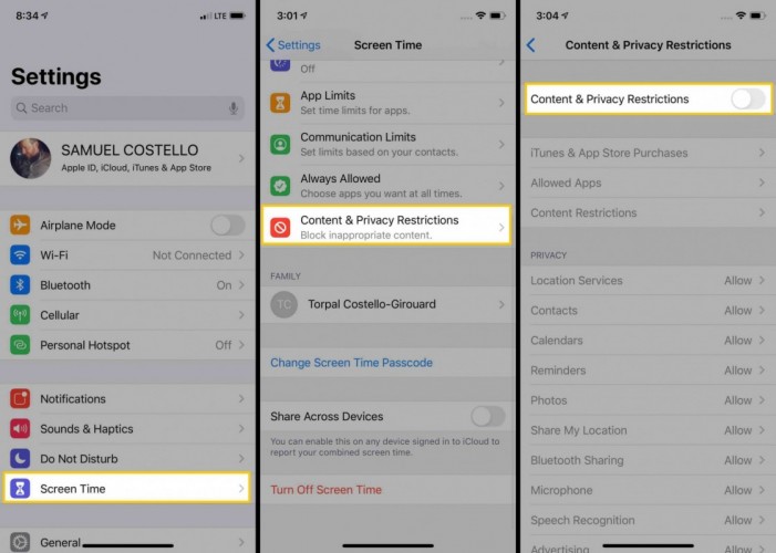 تحقق من تخزين الآيفون قبل التحديث إلى ios 13