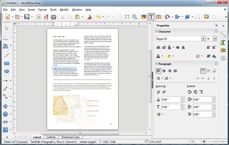 رسم LibreOffice