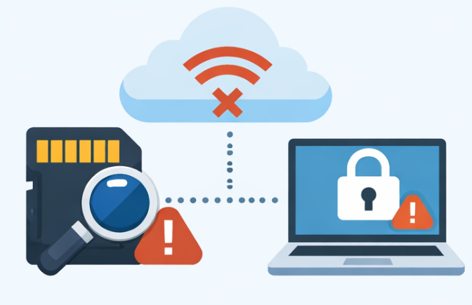 استعادة بيانات بطاقة SD أونلاين